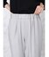 1タックストレッチテーパードパンツ
