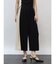 バイカラーサイドタックワイドパンツ