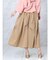 タックワークフレアスカート