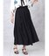 タックワークフレアスカート