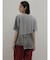 デニムドッキングアシメデザインTシャツ