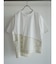 デニムドッキングアシメデザインTシャツ