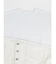 デニムドッキングアシメデザインTシャツ