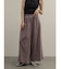チュールレイヤードワイドパンツ