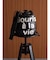 【Souris ? la vie】巾着レザートートバッグ
