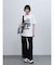 モノクログラフィックTシャツ