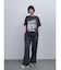 モノクログラフィックTシャツ