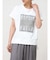 ロゴオーガンジーＴシャツ