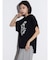 サークルロゴボリュームドルマンTEE