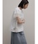 レースドッキング箔ロゴTシャツ