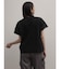 レースドッキング箔ロゴTシャツ
