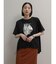 ドロストヘム箔ロゴTシャツ