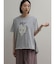 ドロストヘム箔ロゴTシャツ