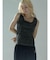 LAYERED-LIKE CAMOUFLAGE RIB TANKTOP
