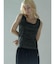 LAYERED-LIKE CAMOUFLAGE RIB TANKTOP