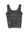 LAYERED-LIKE CAMOUFLAGE RIB TANKTOP