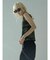 LAYERED-LIKE CAMOUFLAGE RIB TANKTOP