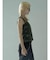 LAYERED-LIKE CAMOUFLAGE RIB TANKTOP