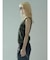 LAYERED-LIKE CAMOUFLAGE RIB TANKTOP