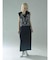 JACQUARD BUSTIRE SET DRESS