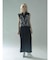 JACQUARD BUSTIRE SET DRESS