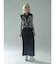 JACQUARD BUSTIRE SET DRESS