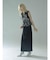 JACQUARD BUSTIRE SET DRESS