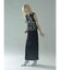 JACQUARD BUSTIRE SET DRESS