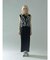 JACQUARD BUSTIRE SET DRESS