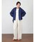 【セットアップ着用可能】リネン混シアーリラックスワイドパンツ
