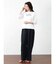 【セットアップ着用可能】リネン混シアーリラックスワイドパンツ