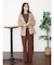 シアーコットンギャザースリーブジャケット