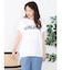 【Tシャツ以上、ブラウス未満】上品パールロゴが目を惹く夏の主役カットソー