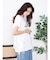 【Tシャツ以上、ブラウス未満】上品パールロゴが目を惹く夏の主役カットソー