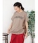 【Tシャツ以上、ブラウス未満】上品パールロゴが目を惹く夏の主役カットソー