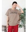 【Tシャツ以上、ブラウス未満】上品パールロゴが目を惹く夏の主役カットソー