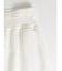 リネンライクワイドリブリラクシーパンツ（off white,beige）