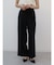 リネンミックスタックプレスパンツ
