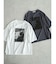 フォトプリントシアーTシャツ