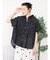 バックシャンシアーワイドシャツ