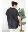 バックシャンシアーワイドシャツ