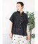 バックシャンシアーワイドシャツ