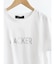 箔プリントロールアップTシャツ