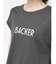 箔プリントロールアップTシャツ