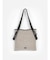【ta-bru】2wayハンドルトートバッグ（black×offwhite）