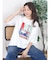アートプリントタックデザインTシャツ