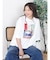 アートプリントタックデザインTシャツ