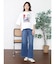 アートプリントタックデザインTシャツ