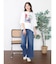 アートプリントタックデザインTシャツ