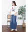 アートプリントタックデザインTシャツ